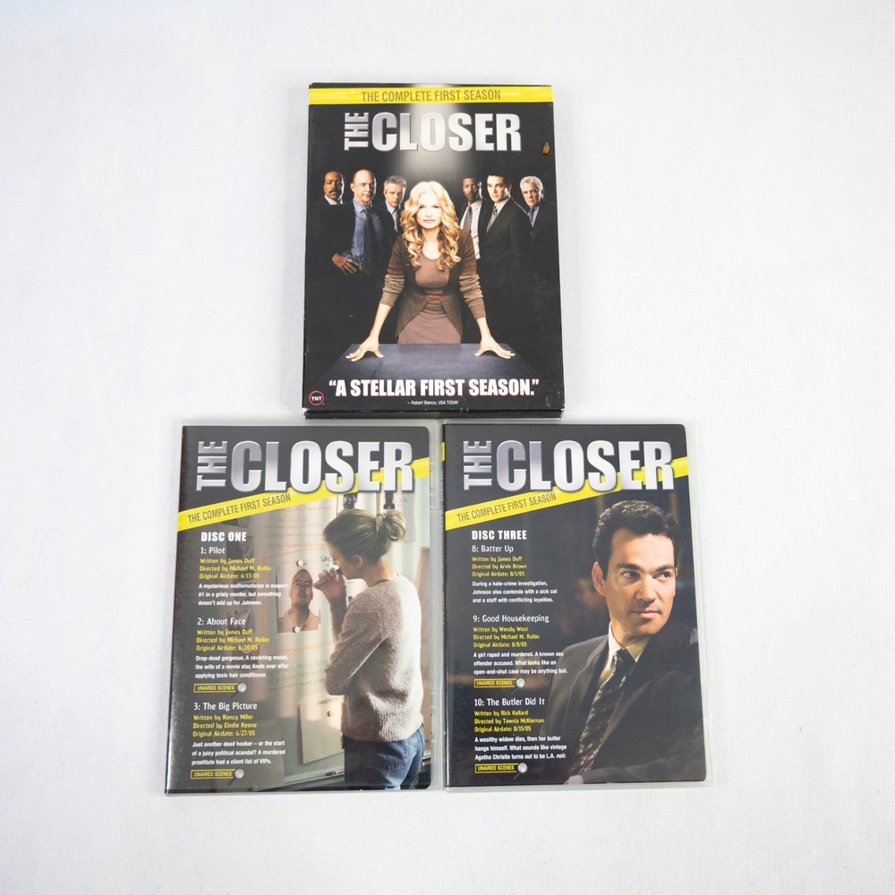 The Closer: The Complete First 1 Season TNT TV series Kyra Sedgwick